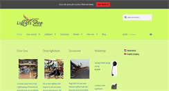 Desktop Screenshot of ligfietsshop.nl